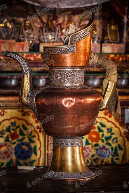 Preview: Water vessel in Spituk Gompa