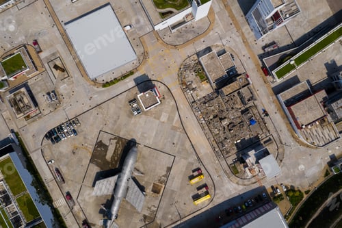 Preview: Tseung Kwan O, , Hong Kong 19 May 2020: Drone fly over Fire services training school