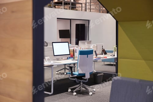 Preview: Interior of a modern designed office