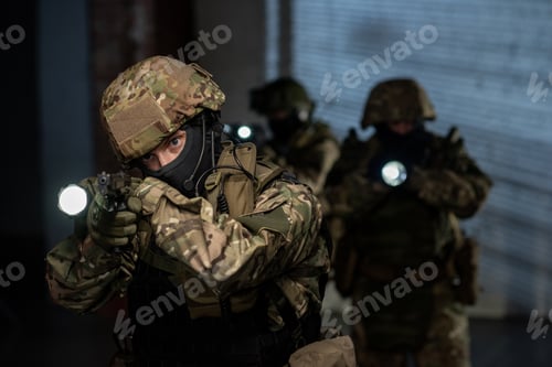 Preview: Terrorists with guns penetrating into office