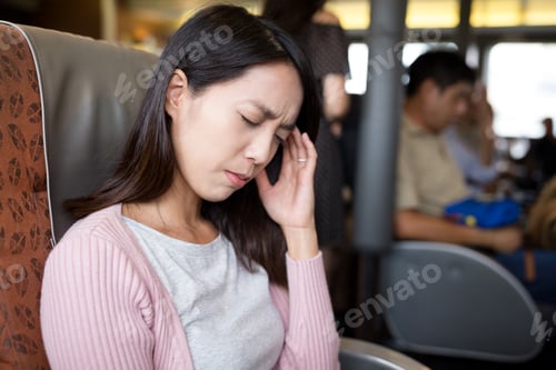 Preview: Woman suffer form seasick
