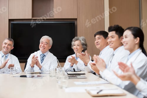 Preview: Medical experts clapping