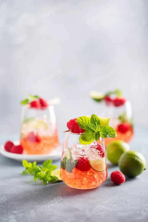 Preview: Raspberry mojito