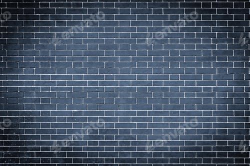 Preview: Texture Brick Wall For Background Or For Wallpaper Of Dark Blue Color