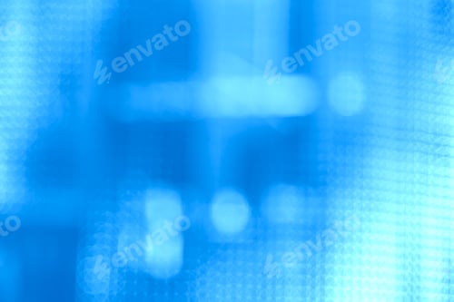 Preview: Bokeh lights on blue background