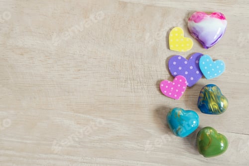 Preview: Valentine, love and wedding concept background.