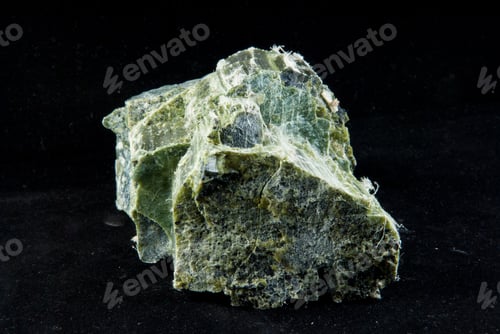Preview: asbestos fibers green