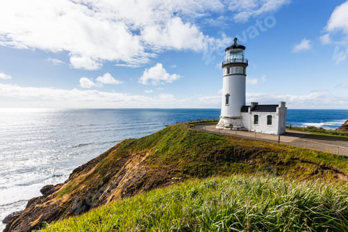 Preview: Lighthouse on Washington coast.