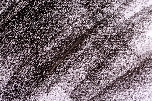 Preview: Black color, pastel crayon paint