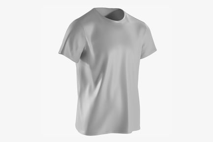 Preview: Men's Crew Neck T-Shirt - Base Mesh