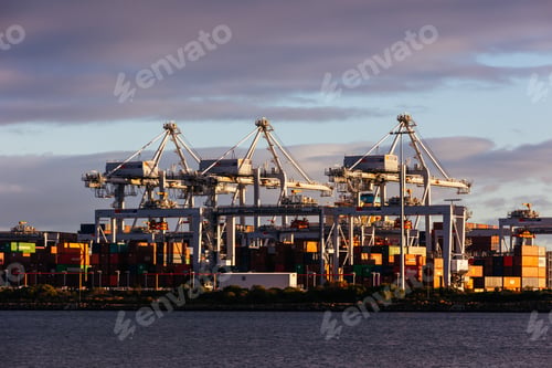 Preview: Westport Reserve Beach at Sunset in Melbourne Australia