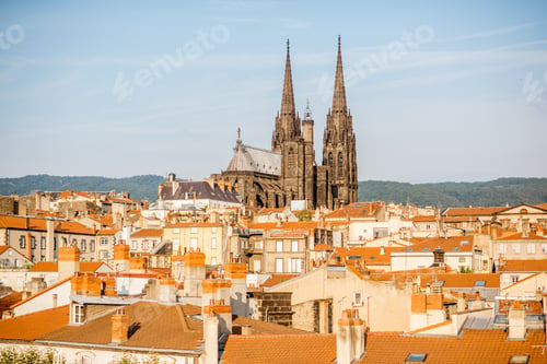 Preview: Clermont-Ferrand city in France
