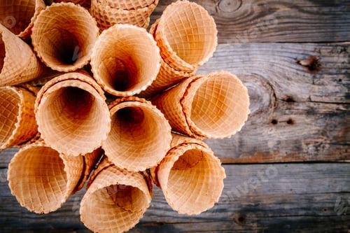 Preview: Ice cream waffle cones