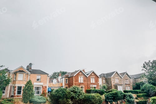 Preview: Row of houses in Bristol, England