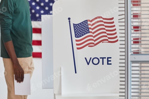 Preview: Man at polling station