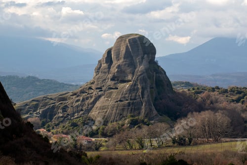 Preview: Meteora is a rocky region with monasteries near the town of Kalambaka in Greece.