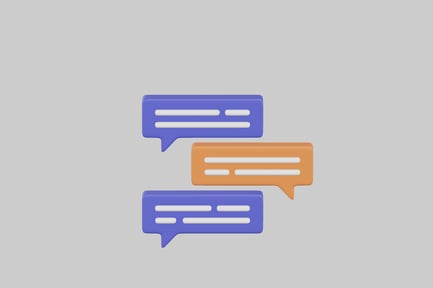 Preview: Speech bubbles communication chat