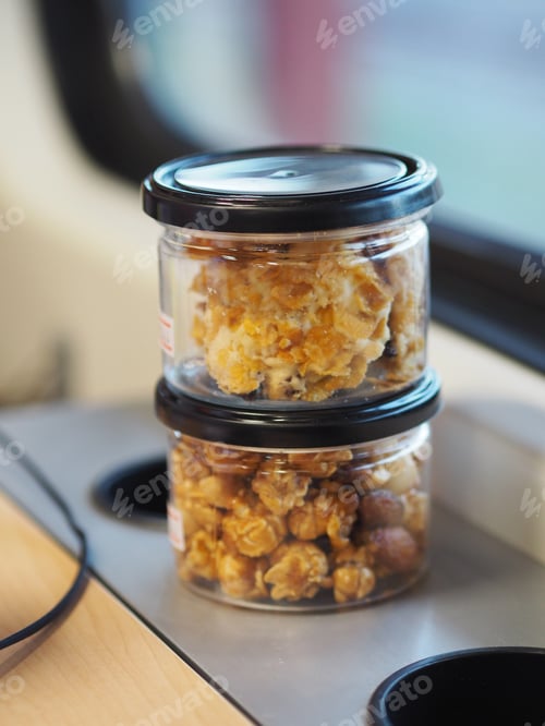 Preview: candies in plastic cans conflex caramel in plastic bottle
