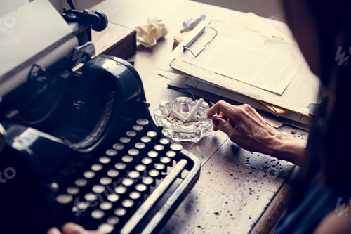 Preview: Vintage typewriter shoot