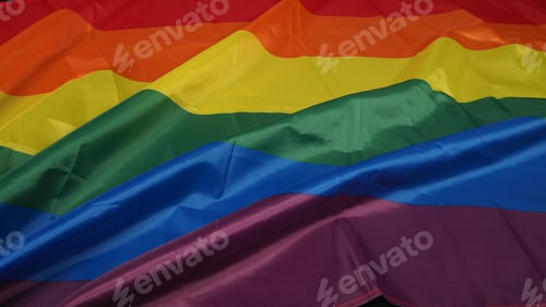 Preview: LGBTQ flag or Lesbian Gay Bi sexsual Transgender Queer or homosexsual pride