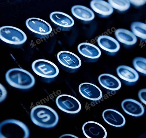 Preview: Typewriter keyboard