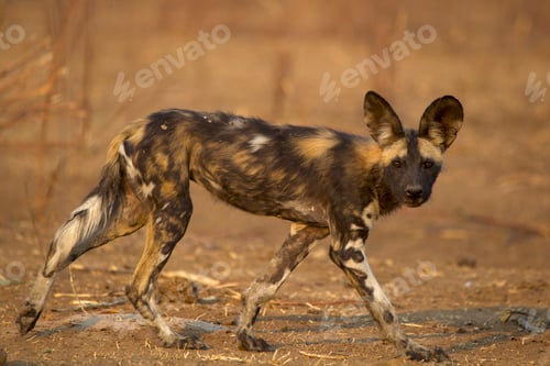 Preview: Wild Dog - Lycaon pictus - critically endangered