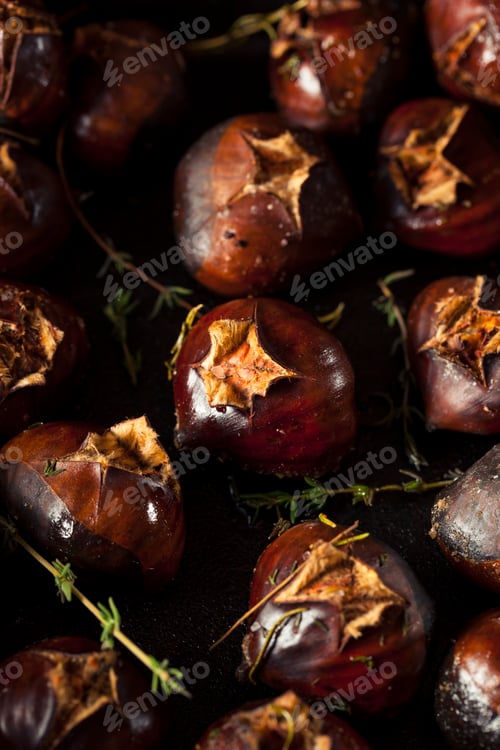 Preview: Organic Roasted Chestnuts with Herbs
