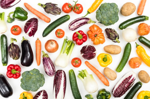 Preview: Fresh vegetables background
