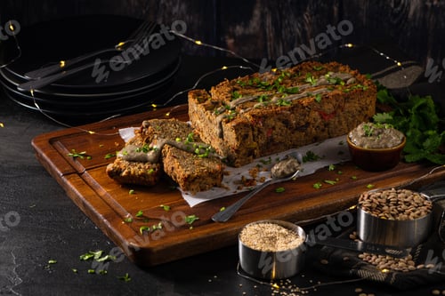 Preview: Christmas lentils loaf