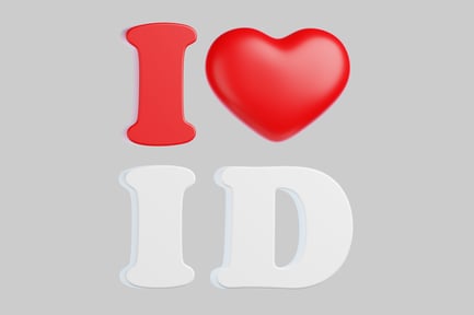 Preview: I heart id letters