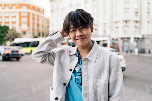 Preview: Happy Asian Man Portrait