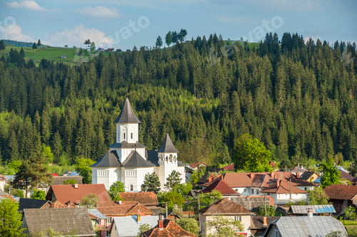 Preview: Church in Vama Town, Bukovina (Bucovina), Romania