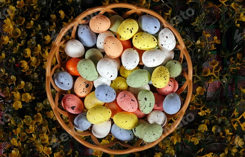Preview: Colorful Traditional Easter Paschal Eggs