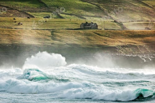 Preview: Waves, fisher street, doolin, county clare, ireland