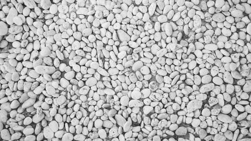 Preview: White stone on floor concrete texture for background.