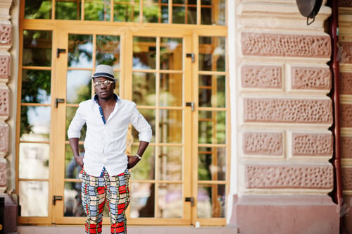 Preview: Stylish african american man
