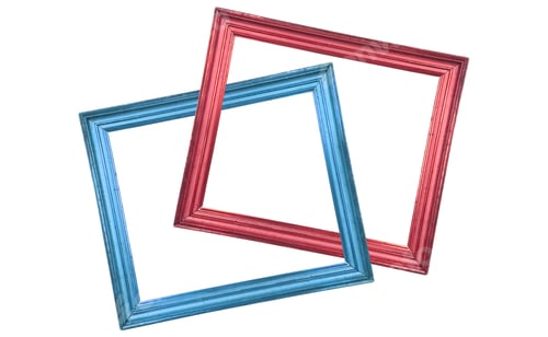 Preview: Two simple wooden picture frames