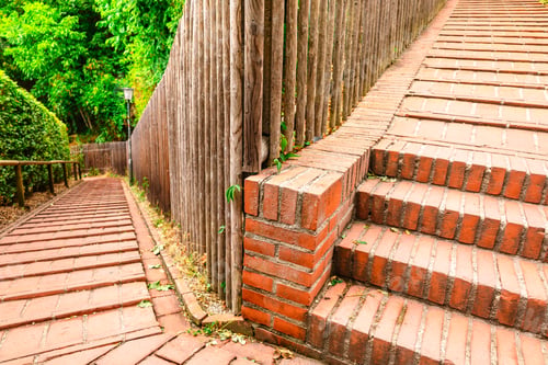 Preview: Stone staircase leading to medieval Trausnitz castle, Landshut, Bavaria, Germany