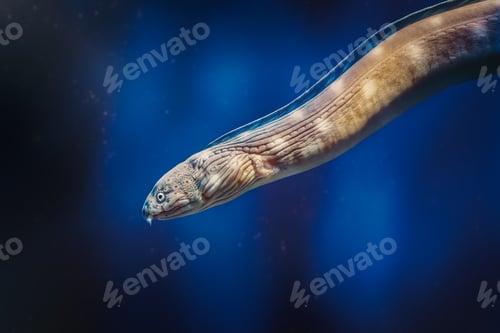 Preview: Sharptail snake-eel (Myrichthys breviceps) - Underwater Moray Eel
