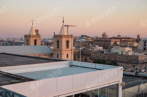 Preview: A stunning aerial view of Valletta's rooftops