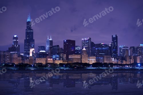 Preview: Chicago Skyline Panorama