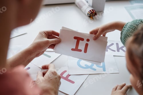 Preview: Learning the English letters with teacher