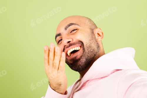Preview: Young bald caucasian man