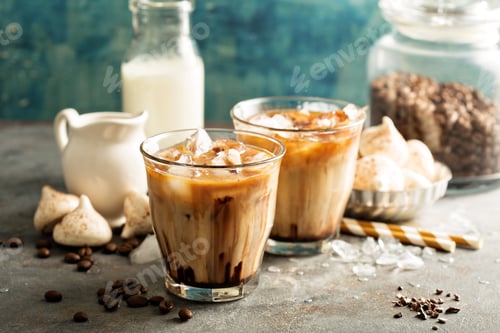 Preview: Iced coffee with milk