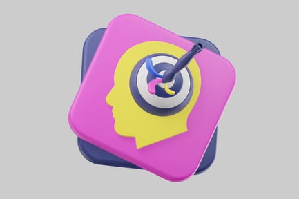 Preview: Icon with abstract figure and tools