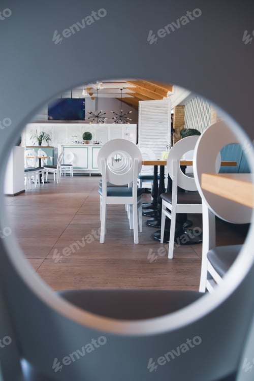 Preview: Interior of a modern urban restaurant