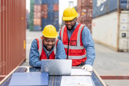 Preview: Container controllers cooperate for eco-logistics, reducing fuel consumption via smart transport.