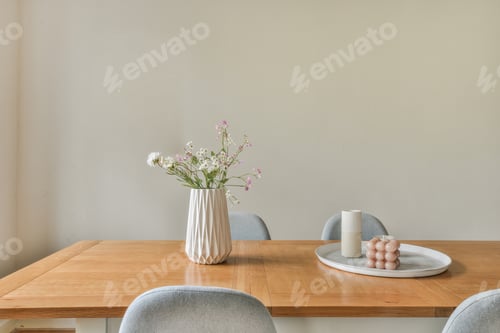 Preview: Spacious modern room with lounge and dining areas