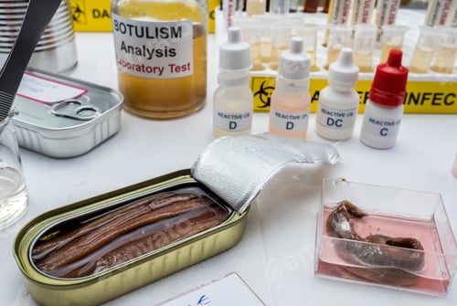 Preview: Canned food can contaminated by Clostridium botulinum toxin