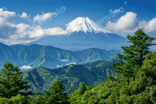 Preview: Mount Fuji from Scenic Gardens and Lakes
